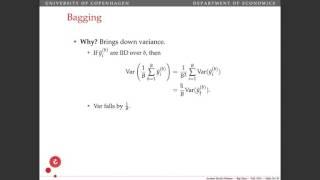 Lecture 21: Bagging