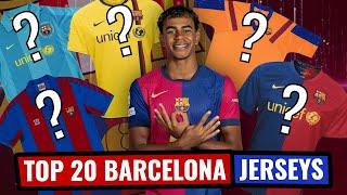 What are the best Barcelona kits of All Time?