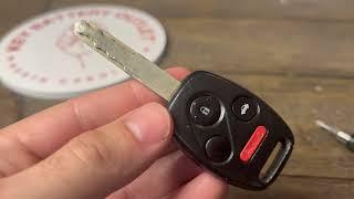 ODYSSEY / CIVIC / ACCORD / CRV And More Remote Key Battery Change -  Key Fob Battery DIY UNDER 2 MIN