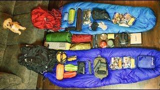 1 Night Backpacking Gear Loadout - Couples Edition