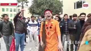 Joggi baba Jogi versus UMT students new video 2020 Jogi baba visited University of Management and Te