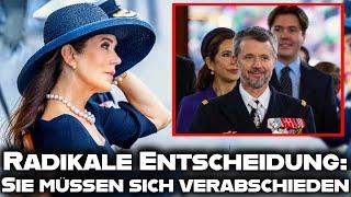 Die radikale Entscheidung von Königin Mary und König Frederik: Sie mussten sich verabschieden