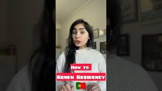 How to renew my residency card 2024 #renewal #portugalresidency #2024 #update