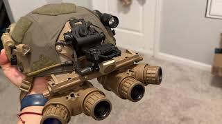 ARGUS PNVG-18 Assembled | GPNVG-18 | Night Vision | Quad Nods #shorts #nightvision #nvg