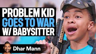 Jay's World S2 E03: Problem Kid GOES TO WAR with BABYSITTERS | Dhar Mann Studios