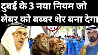 दुबई के 3 नया नियम जो लेबर को बब्बर शेर बना देगा? | Dubai News | Uae News Today | Dubai News Today