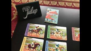 Mint Julep horse racing card game by Button Shy Games