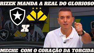 OLHA OQ RIZEK FALO DO BOTAFOGO É DE MECHER COM O CORAÇÃO DA TORCIDA GLORIOSA