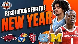 The College Basketball Show: New Year's Resolutions For Teams & Players