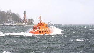 Sturm in der Kieler Förde - 90 Sekunden 4K