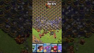 200x Cookie Pekka Vs Multi Mortar Base #coc #clashgamerz #shortsfeed #shortvideo #viralshorts#shorts