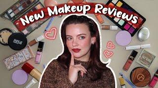 *NEW* MAKEUP Reviews + TRY ON'S! | Julia Adams