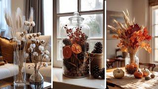 Natural Fall Elements in Glass Jars: Simple Ways to Showcase Autumn's Beauty