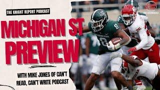 Michigan State Preview with Mike Jones of @spartan_pod -- #Rutgers Scarlet Knights Football