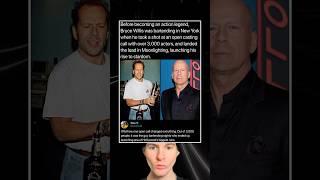 Before becoming an action legend, Bruce Willis was bartending in New York when he took a shot at an