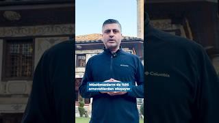 Bir kadının yaptırdığı cami işte böyle olur. Balkanların En Süslü Camisi.  #makedonya #balkan