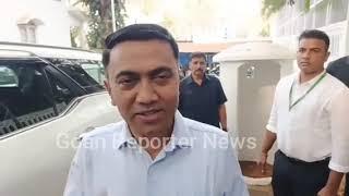 Goan Reporter:: CM Dr Pramod Sawant on Kapreshwar Temple, Porvorim