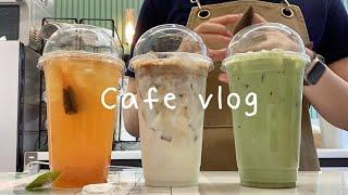 Sub) cafe vlog / 대학생 카페 브이로그 / 카페알바 브이로그/ 카페알바/ 알바 브이로그 / asmr / 음료제조