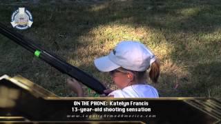 13-year-old shooting sensation Katelyn Francis interview (Pt. 2)