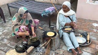 Sarson Da Saag Makki Di Roti de nal Saag recipe | Harman khosa |