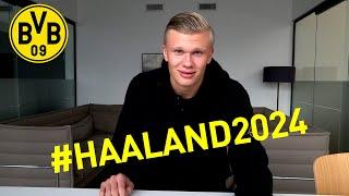 Borussia Dortmund signs Erling Haaland | #Haaland2024