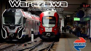  Warszawa-Śródmieście WKD / Quick Tour and New Train Review / 4K ULTRA HD #warszawa #poland