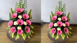 How to Make Flower Arrangement in A  Base most beautiful flower Arrangement ideas from Planet Flower