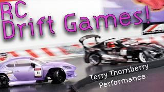 RC Drift Games!!! Limbo, Parking Battle, Minini Battles at Terry ThornBerry Performance Matsuri