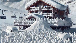 2 meters of snow in Italy! Critical situation in Ambruzzo