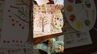 Fall Craft Idea for Kids #shorts #craftideas #craftidea #craft #fallcrafts #autumncrafts #leaves