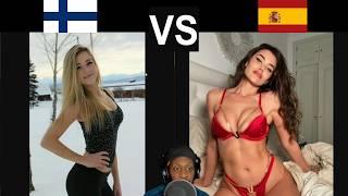 Finnish Elegance vs. Spanish Beauty: Who's the Ultimate Partner?