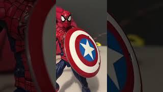 Captain America’s Lost Shield | My First StopMotion In Over 5 Years! #spiderman #marvel #stopmotion