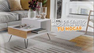 Mesa de centro moderna para tu hogar