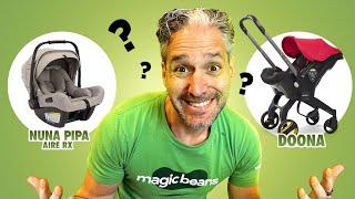 Doona vs Nuna Pipa Aire RX Infant car seat / stroller Comparison | Best Infant Car Seat 2024