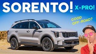 Does This Three Row SUV Suck Off Road? Kia Sorento X-Pro Review!