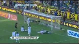 Gol de Fernández. Boca 1 - Godoy Cruz 1. Torneo Inicial 2012. Fecha 19. Fútbol Para Todos