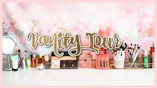 MY MAKEUP VANITY TOUR 2021! Vlogmas Day 11