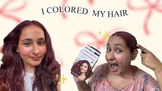 I colored my hair at home | Birds of Paradyes Glossy Hair Tint |