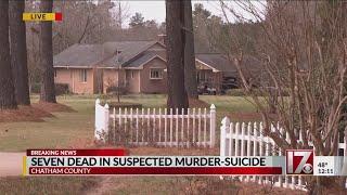 7 killed in Chatham County murder-suicide