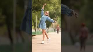 Nastasya Lebedeva dancer model - slowmotion photoshoot