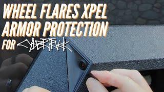 XPel Armor Protection for Cybertruck Wheel Flares