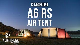 [노스피크] 에어 텐트 혼자 치고 접기_A6RS 편 feat.OV10 / [nopk] How to set up & fold A6RS air tent by oneself