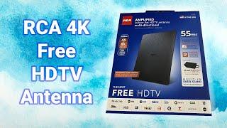 RCA Amplified Indoor Flat 4K HDTV Antenna | gracieshotstuff