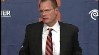 Defensive Coordinator Scott Shafer Introductory Press Conference - Syracuse Football