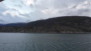 Captivating Alaskan Fjord: Stunning Mountain Views Set To Calming Ambient Music