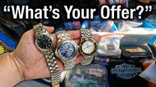 Buying a Watch for $100 at a Yard Sale in Florida!