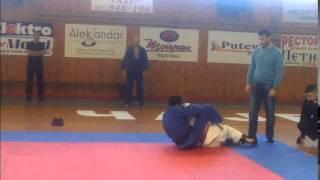 State Championship in Serbia - final fight in sports jujitsu - marko Mijatovic