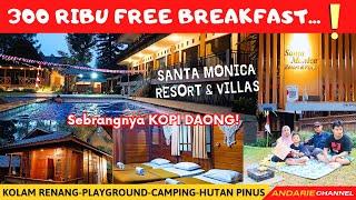 Nginep murah di tengah hutan pinus‼️Super Estetik!! SANTA MONICA RESORT BOGOR