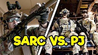 NAVY SARCS VS. AIR FORCE PJS