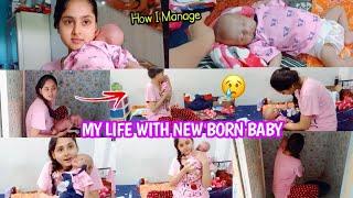 My real struggle with my newborn baby || *postterm so defficult